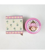 NEW Vintage Avon Little Blossom Cheeky Rose Blush Tin Box Full Pink White - $39.99