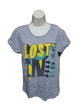 Lost in Translation Womens Large Gray TShirt - £11.83 GBP