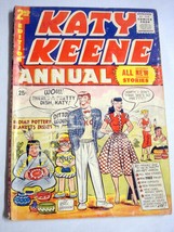 Katy Keene Annual #2 1955-1956 Complete Fair+ GGA Pin-Ups, Space Story Archie - £55.29 GBP