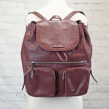 NWT ❤️ VERA BRADLEY Bittersweet Chocolate Gallatin Leather Cargo Backpack - £101.68 GBP