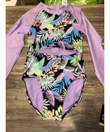Art Class Girls&#39; Just Vibing Long Sleeve One Piece Purple XL(14/16). NWT. Z - €17,07 EUR
