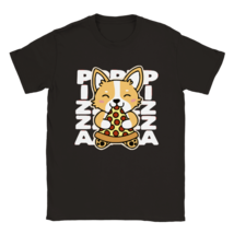 Kawaii pizza t shirt cute cat food tee shirt summer holiday gift idea - $27.86