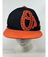 MLB Baltimore Orioles Embroidered Fitted Wool Hat 7 1/2 New Era 59Fifty ... - £12.38 GBP