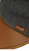 Wrangler Vintage Giovane Un Jeans Cappello con Visiera Raro - £42.60 GBP