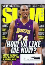 ORIGINAL Vintage September 2009 Slam Magazine Kobe Bryant Allen Iverson - £39.41 GBP