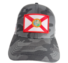 State of Florida Flag Hat Camo American Oldcastle Infrastructure Patriotic - $43.99