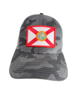 State of Florida Flag Hat Camo American Oldcastle Infrastructure Patriotic - $43.99