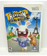 Rayman Raving Rabbids 2 Nintendo Wii CIB Complete w/ 2 Manuals English F... - $9.87