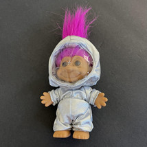 VINTAGE 90&#39;s RUSS Astronaut Troll Doll Norfin (Pink Hair) Item #18341 - £11.38 GBP