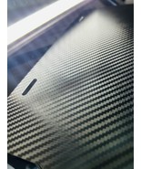 Custom Handcrafted Carbon Fiber Blank Full License Plate Black Dry 3D Ne... - $653.13 MXN