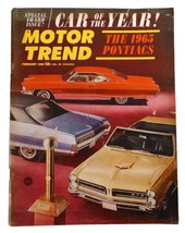 Motor Trend Magazine February 1965 The 1965 Pontiac 1st Edition 1st Printing - £36.35 GBP