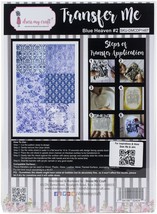 Dress My Craft Transfer Me Sheet A4-Blue Heaven #2 - £8.88 GBP