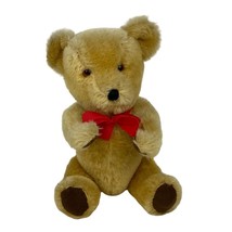 Vintage The Dean&#39;s/Gwentoy Group UK Stuffed Teddy Bear Jointed Rattle 14&quot; - $553.61 MXN