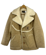 VTG Swingster Faux Suede Marlboro Man L Trucker Jacket Rancher Western F... - $97.74 CAD