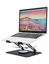 Laptop Stand for Desk, Adjustable Computer Stand with 360° Rotating Base... - $125.96
