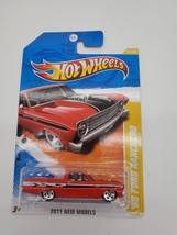 Hot Wheels 65 Ford Ranchero 1:64 Scale Die Cast 2010 T9711 - £2.51 GBP
