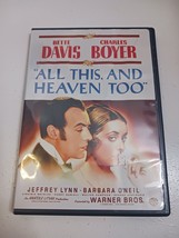 All This And Heaven Too DVD Bette Davis - £10.30 GBP