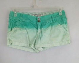 BKE Casuals Darby Green Fade Hombre Booty Shorts Size 27 Inseam 2&quot; - £15.24 GBP