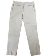 New VERSACE 42 6 pants slacks trousers cropped capris tan Italy couture ... - £296.47 GBP