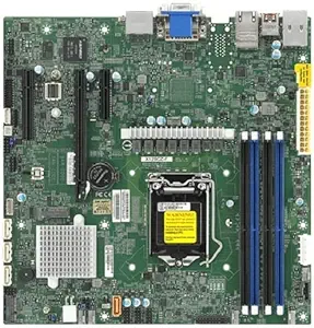 SUPERMICRO MBD-X12SCZ-F-B Micro-ATX Server Motherboard LGA 1200 Intel W480E - $822.99