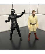 Star Wars Action Figures Obi-Wan Kenobi Kylo Ren 4 Inches EUC - £8.76 GBP