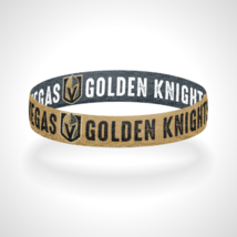 Reversible Vegas Golden Knights Bracelet Wristband Vegas Born - £9.44 GBP