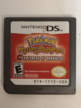 Nintendo DS Pokemon Mystery Dungeon Explorers of Darkness NDS Tested CART ONLY - £16.72 GBP