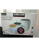 Kirkland Costco 3 Variety Coffee Sampler (6 K-cups) exp 07/2026 / free s... - $7.42