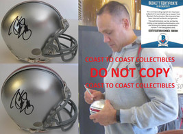 Robert Smith autographed Ohio State Buckeyes mini football helmet proof Beckett - £109.05 GBP