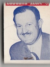 Vtg Strike on Matchbook  C.B.Bull for Supervisor 4th District San Joaqui... - $131.75 MXN