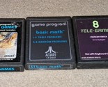 Vintage Atari 2600 Keyboard Games Memory Match, Brain Games And Basic Math - $25.73
