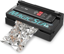 MAGIC SEAL MS300 Precision Vacuum Sealer Machine, Commercial Double Black  - $427.31