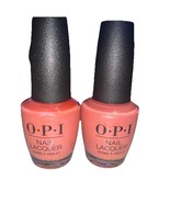 2PC OPI Nail Lacquer Polish NL S48 Tutti Frutti Tonga 0.5 fl oz Pink Nai... - €12,61 EUR