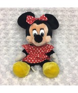 Minnie Mouse Disneyland Sitting Plush Vintage Walt Disney World Medium S... - £11.01 GBP