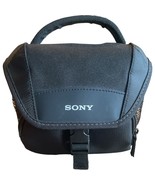 Sony Camera LCS-U11 Black Soft Carrying Case With Handle  And  Adjustabl... - $15.46 CAD