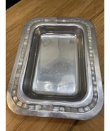 Towle Silversmiths Mother Of Pearl Inlay Casserole Dish Serveware KG JD - $27.15 CAD