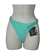 Volcom Womens XL Swimsuit Bikini Bottoms Simply Solid Full Carvico Green... - $19.17