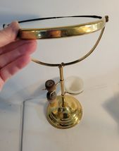 Shaving Mirror with Brush and Ceramic Cup image 3