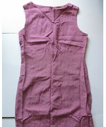 Jennifer James Mauve Maxi Dress Rayon Blend Sleeveless Size 8 - $18.86