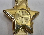 Spaltec quartz gold star watch - $79.19