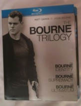 Matt Damon The Bourne Trilogy Blue Ray Dvd 3 Movie Set - £7.84 GBP
