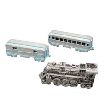 Vintage Midgetoy Train, engine and 2 passenger trains Rockford, Il USA - $9.74