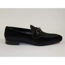 Men's GENIO Velvet Upper Leather Red Sole Shoes Turkey 120194637 Black image 7