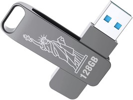 128GB USB Flash Drive Thumb Drive USB 2.0 Memory Stick USB Drive with Keychain - £10.83 GBP