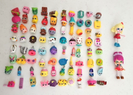 Shopkins Toy Lot 80 Figures 2 Shoppies Dolls Mixed Seasons - £20.17 GBP