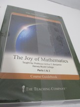 Great Courses The Joy Of Mathematics 4-DVD W/ Course Guidebook New Sealed - £12.09 GBP