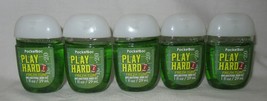 Bath & Body Works Pocket Bac Hand Gel Lot Set Of 5 Play Hard Fresh Turf - $17.72