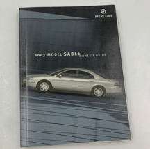 2003 Mercury Sable Owners Manual Handbook OEM H03B10028 - £21.22 GBP