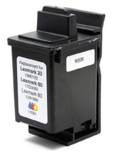 Compatible with Lexmark 20 Color Rem.Ink Cartridge (15M0120) - $14.63