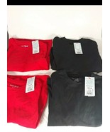 Cat&amp;Jack 4 Count Long Sleeve T-Shirt Bundle Youth Boys Size XS 4/5 NEW - $224.88 MXN